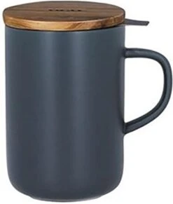 OGO Living - Theemok Met Zeef En Deksel - Blauw 475 Ml