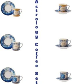 Karaca - Astrologisch Coffee Cup Set Voor 6 - Romantische Koffieliefhebbers - Espresso Mokken Set - Espresso Mok - Turkse Koffie - Valentijn Cadeau - Gift Box 14 Karaca - Astrologisch Coffee Cup Set Voor 6 - Romantische Koffieliefhebbers - Espresso Mokken Set - Espresso Mok - Turkse Koffie - Valentijn Cadeau - Gift Box -Bestek Winkel 1022x1200