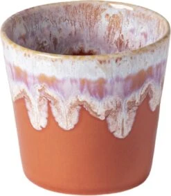 Costa Nova - Grespresso Servies - 6 Espresso Kopjes - Roze-Grijs-Azur-Red-Wit -Turquoise - Aardewerk - H 5.9 Cm -Bestek Winkel 1051x1200