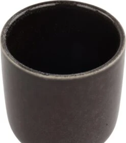 Orange85 Koffiekopjes - Espresso Kopjes - Set Van 6 - 100 Ml - Zwart -Bestek Winkel 1064x1200