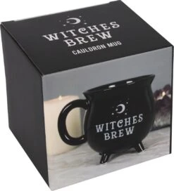 Mok/beker Witches Brew Cauldron Zwart -Bestek Winkel 1091x1200