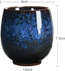 Simple Solutions Set Van 4 Koffiekopjes - Keramiek - Koffiebeker 150 Ml Zonder Oor - Mooi Cadeau Voor Man En Vrouw -Bestek Winkel 1096x1200 2