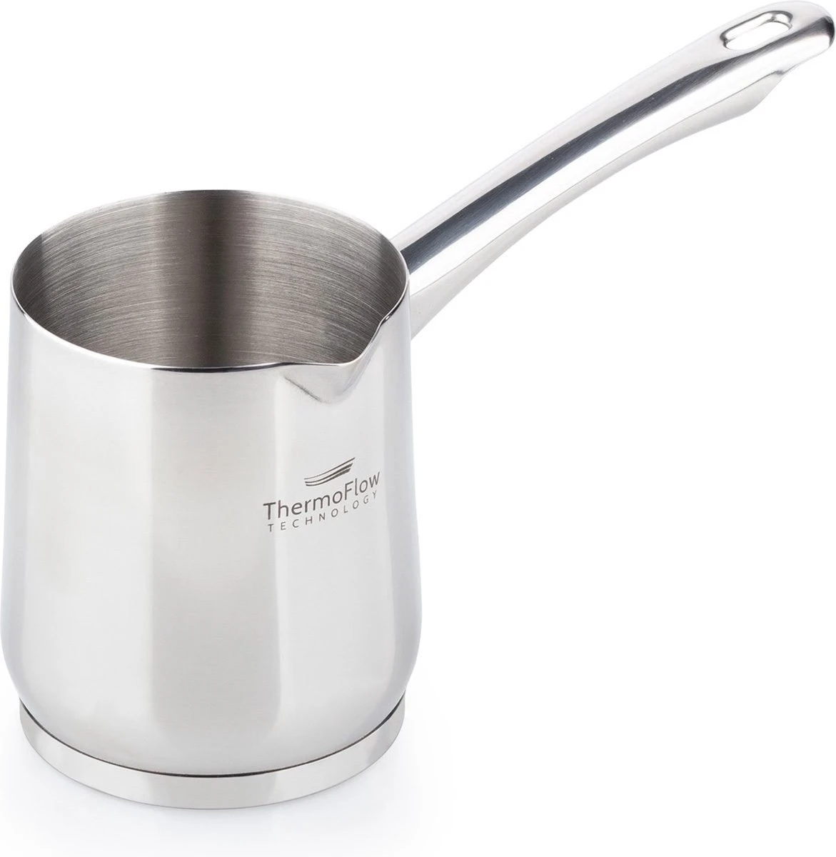 Rosmarino Pour & Cook - Koffiepot - Melkkannetje - Cezve - 300ml - 100% PFAS & PFOA Vrij - Roestvrij Staal 18/10 - ThermoFlow Technology - Cooltouch Handgreep - Geschikt Voor Alle Warmtebronnen & Vaatwasser 4 Rosmarino Pour & Cook - Koffiepot - Melkkannetje - Cezve - 300ml - 100% PFAS & PFOA Vrij - Roestvrij Staal 18/10 - ThermoFlow Technology - Cooltouch Handgreep - Geschikt Voor Alle Warmtebronnen & Vaatwasser - Afbeelding 4