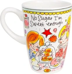 Blond Amsterdam Even Bijkletsen Beker XL 500 Ml - Mint Rand 7 Blond Amsterdam Even Bijkletsen Beker XL 500 Ml - Mint Rand -Bestek Winkel 1183x1200 1