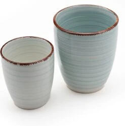 Koffiekopjes - Ocean Blue - Koffiebeker - Unieke Kleuren - Blauw - Set Van 12 Kopjes (ook Los Verkrijgbaar) - 160ML En 340ML - Porselein - Hip En Trendy -Bestek Winkel 1186x1200 2