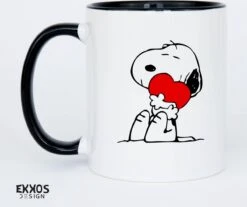 Snoopy Cute Mok - Snoopy Producten - Vrouwen Cadeautje - Valentijn Cadeautjes Voor Haar - Verjaardag Cadeau Man - Valentijn Cadeu Man - Mokken - Theeglazen - Koffiekopjes -Bestek Winkel 1200x1004