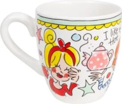 Blond Amsterdam Even Bijkletsen Mini Mok - Mint Rand -Bestek Winkel 1200x1022 1