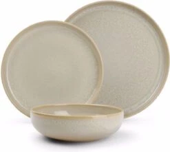 Salt&Pepper Tabo Beige - Serviesset - 4 Persoons - 12 Delig - Crème/Beige -Bestek Winkel 1200x1073 3