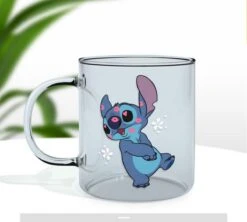 Disney - Stitch - Glazen Theemok - Transparant Met Opdruk - 330ml -Bestek Winkel 1200x1080 3
