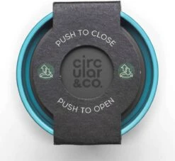 Circular&Co. Herbruikbare To Go Koffiebeker (rCUP) Crème/zwart 8oz/227ml -Bestek Winkel 1200x1105