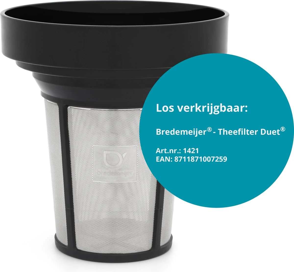 Bredemeijer - Theepot Minuet Santhee 1,4L Mat Dubbelwandig 8 Bredemeijer - Theepot Minuet Santhee 1,4L Mat Dubbelwandig - Afbeelding 8