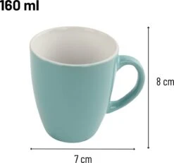 Orange85 Espresso Kopjes - Set Van 6 - Met Oor - 160ml - Meerdere Kleuren - Pastel - Aardewerk -Bestek Winkel 1200x1120 1