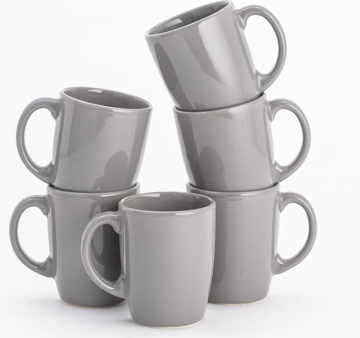 Lite-Body - Hermes - Thee Beker 30cl - Set Van 6 - Grijs 1 Lite-Body - Hermes - Thee Beker 30cl - Set Van 6 - Grijs