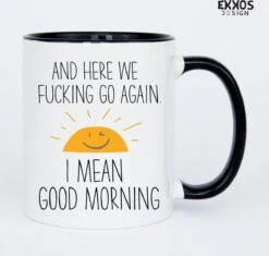 Goodmorning Mok - Mok Met Tekst - Grappige Mok - Verjaardag Cadeau - Cadeau Voor Man - Cadeau Voor Vrouw - Cadeau Voor Haar - Cadeau Voor Hem - Grappige Cadeau - Thee Glazen - Valentijn Cadeautjes - Koffiekopjes -Bestek Winkel 1200x1143 3