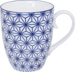 Tokyo Design Studio - Nippon Blue - Set Van 4 Mokken 380 Ml - Verpakt In Luxe Geschenkdoos -Bestek Winkel 1200x1151