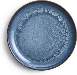 Borden 6 Personen Blue Sea 24cm - Bordenset - Blauw Servies - Luxe Dinerborden - Handgemaakt - Keramiek - Stoneware - Smith Premium® -Bestek Winkel 1200x1159 3