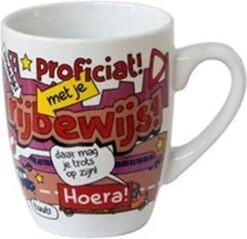 Paper Dreams Mok Cartoon-stijl Rijbewijs Keramiek 325ml Rood/wit -Bestek Winkel 1200x1162 1