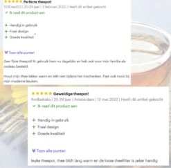 Tolussa Premium Theepot Glas Met Filter - 1.25L - Zwart - Isolerend - Lekt Niet -Bestek Winkel 1200x1179 3