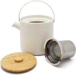Bredemeijer - Theeset Umea Theepot 1.2L Met Theelichtwarmer - Mat Wit -Bestek Winkel 1200x1184 5