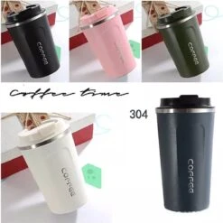 Koffiebeker To Go - RVS Thermosbeker - Drinkfles - Herbruikbare Koffiebeker - 500 Ml - Wit -Bestek Winkel 1200x1198 3