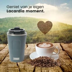 LaCardia Koffiebeker To Go Premium Blauw – Thermosbeker – Theebeker – 380ML – Herbruikbaar -Bestek Winkel 1200x1200 11