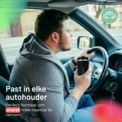 Triple J® Koffiebeker To Go - Thermosbeker - BPA & Lekvrij - 380ml - Zwart -Bestek Winkel 1200x1200 121