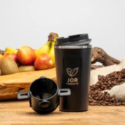 JOR Products® Thermobeker - Koffiezetapparaat - Koffiebonen - Thee - Koffiemachine - Thermoskan - Espressomachine - Reizen - Camping - Koffiefilterhouder -Bestek Winkel 1200x1200 256