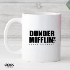 Dunder Mifflin Mok - The Office Merchandise - Michael Scoot - Koffiemok - Grappige Cadeaus - Kado Man - Cadeau Voor Man - Mokken En Bekers - Verjaardag Cadeau - Koffiekopjes - Mok Met Tekst - Collega Kado -Bestek Winkel 1200x1200 387