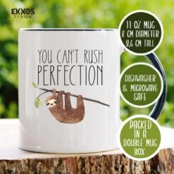 You Cant Rush - Luiaarden - Dieren - Cadeau Voor Vrouw - Koffiemok - Grappige Cadeaus - Cadeau Voor Man - Kado Vrouw - Valentijn Cadeautje Voor Haar - Mokken En Bekers - Verjaardag Cadeau - Koffiekopjes - Mok Met Tekst -Bestek Winkel 1200x1200 393
