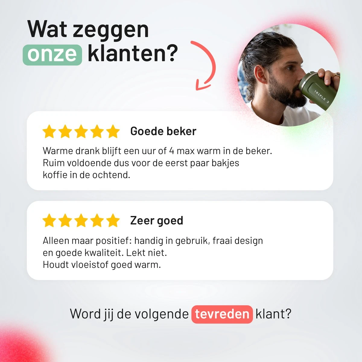 Triple J® Koffiebeker To Go - Thermosbeker - BPA & Lekvrij - 380ml - Blauw 7 Triple J® Koffiebeker To Go - Thermosbeker - BPA & Lekvrij - 380ml - Blauw - Afbeelding 7