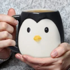 Balvi Drinkbeker Penguin Pingo Zwart Keramiek -Bestek Winkel 1200x1200 441