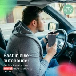 Triple J® Koffiebeker To Go - Thermosbeker - BPA & Lekvrij - 510ml - Blauw -Bestek Winkel 1200x1200 48