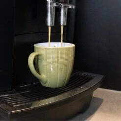 Orange85 Koffiekopjes Gekleurd - Set Van 6 - Koffiemokken - Streep - 200 Ml - Reliëf - Aardewerk - Met Oor - Theemokken -Bestek Winkel 1200x1200 503