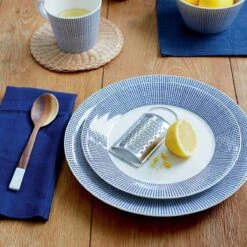 Royal Doulton Pacific - 6x Mok / Beker - Porselein - Wit / Blauw - 450 Ml - Set Van 6 Mokken -Bestek Winkel 1200x1200 508