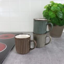 OTIX Koffiekopjes - Met Oor - Set Van 4 - Aardewerk - 200 Ml -Bestek Winkel 1200x1200 567