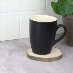 OTIX Koffiekopjes - Met Oor - Set Van 6 - Theekoppen - 340ml - Zwart - Keramiek -Bestek Winkel 1200x1200 573