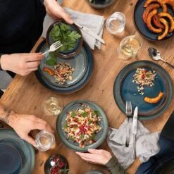 Villeroy & Boch Bordenset Crafted Breeze Grijsblauw 4-Delig -Bestek Winkel 1200x1200 628