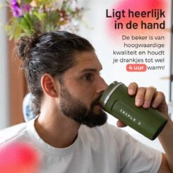 Triple J® Koffiebeker To Go - Thermosbeker - BPA & Lekvrij - 510ml - Groen 14 Triple J® Koffiebeker To Go - Thermosbeker - BPA & Lekvrij - 510ml - Groen -Bestek Winkel 1200x1200 71