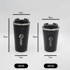 ICENTI - RVS Koffiebeker To Go - 380ml – Groen - Thermosbeker - Lekvrij - Dubbelwandig - Koffie Beker - Theebeker – Coffeemugg - Theemugg -Bestek Winkel 1200x1200 76