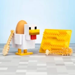 Minecraft - Kip Eierdopje En Toastsnijder 7 Minecraft - Kip Eierdopje En Toastsnijder -Bestek Winkel 1200x1200 769