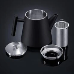 Silberthal - Theepot Met Filter - 1 L - RVS Dubbelwandig - Zwart - Cadeau 13 Silberthal - Theepot Met Filter - 1 L - RVS Dubbelwandig - Zwart - Cadeau -Bestek Winkel 1200x1200 800