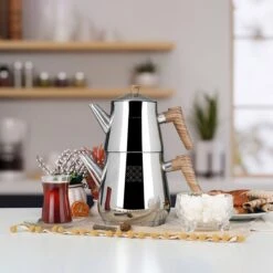 Serenk Definition Turkse Theepot - Inductie Geschikt - Theepottenset - RVS 10 Serenk Definition Turkse Theepot - Inductie Geschikt - Theepottenset - RVS -Bestek Winkel 1200x1200 832