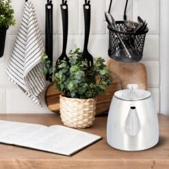 Vaja® Theepot Camille Met Filter - Zilver - 1.0L - RVS Dubbelwandig - Theekan -Bestek Winkel 1200x1200 857