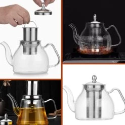 SensaHome - Infuser Theekan/Theepot - Transparant - Glas -Bestek Winkel 1200x1200 892