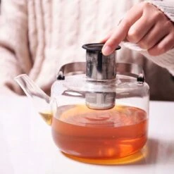 Viva Scandinavia Bjorn Theepot - Glas - Met Filter - 1,2 L - Transparant -Bestek Winkel 1200x1200 940