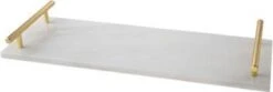 Cosy&Trendy Marmeren Dienblad Met Gouden Handvaten - 40 X 14 Cm -Bestek Winkel 1200x403