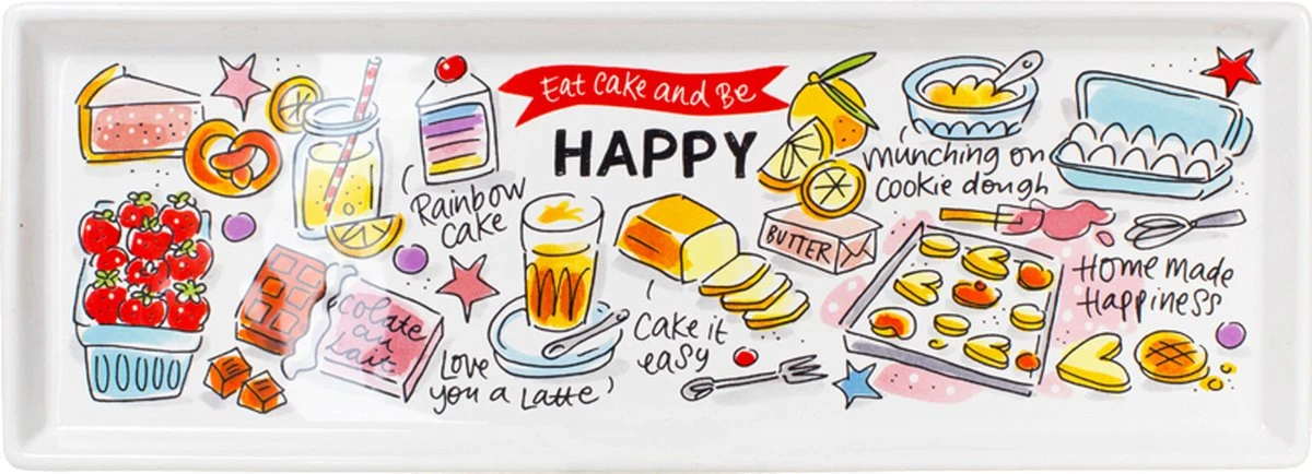 Blond Amsterdam, Happy - Cakeschaal 1 Blond Amsterdam, Happy - Cakeschaal