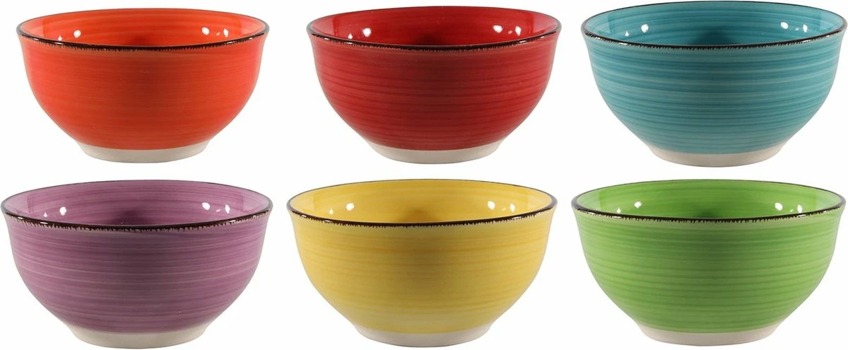 Studio Tavola Kleine Kommen Ocean Blue ø 12 Cm - 6 Stuks 4 Studio Tavola Kleine Kommen Ocean Blue ø 12 Cm - 6 Stuks - Afbeelding 4