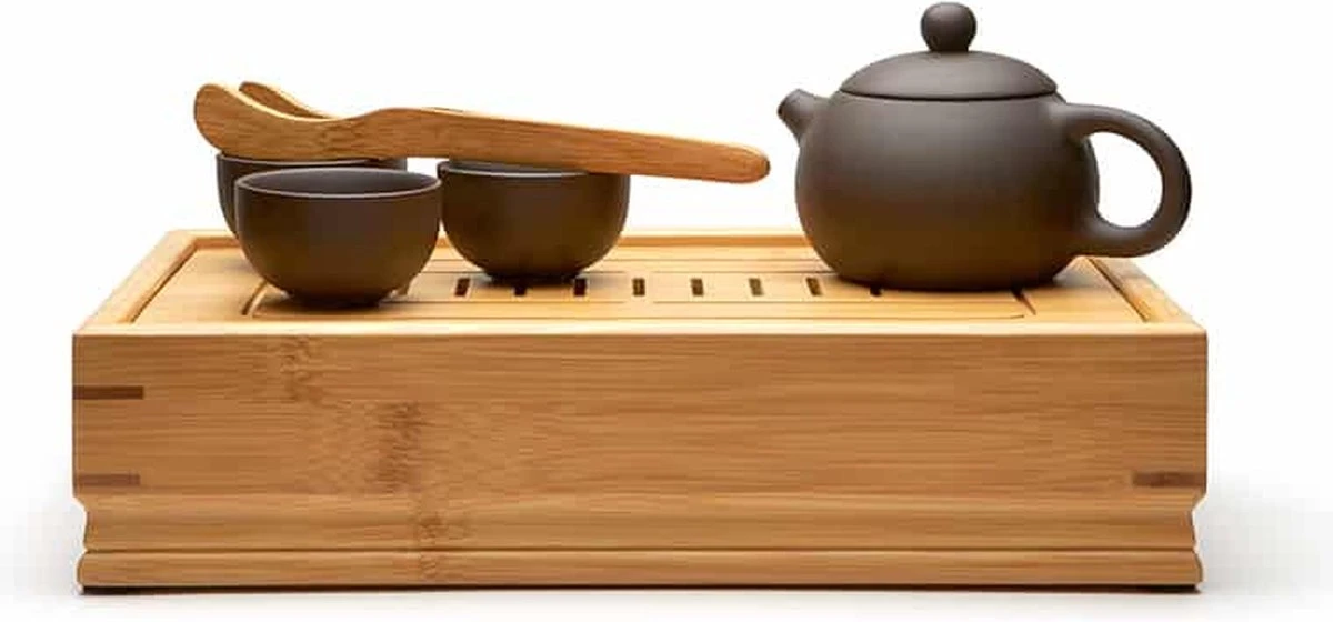 Soolong Theepot - China - Theeset - Kungfu - 6pcs - 1stuks 1 Soolong Theepot - China - Theeset - Kungfu - 6pcs - 1stuks