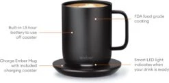 Ember Mug2 (Black) -Bestek Winkel 1200x595